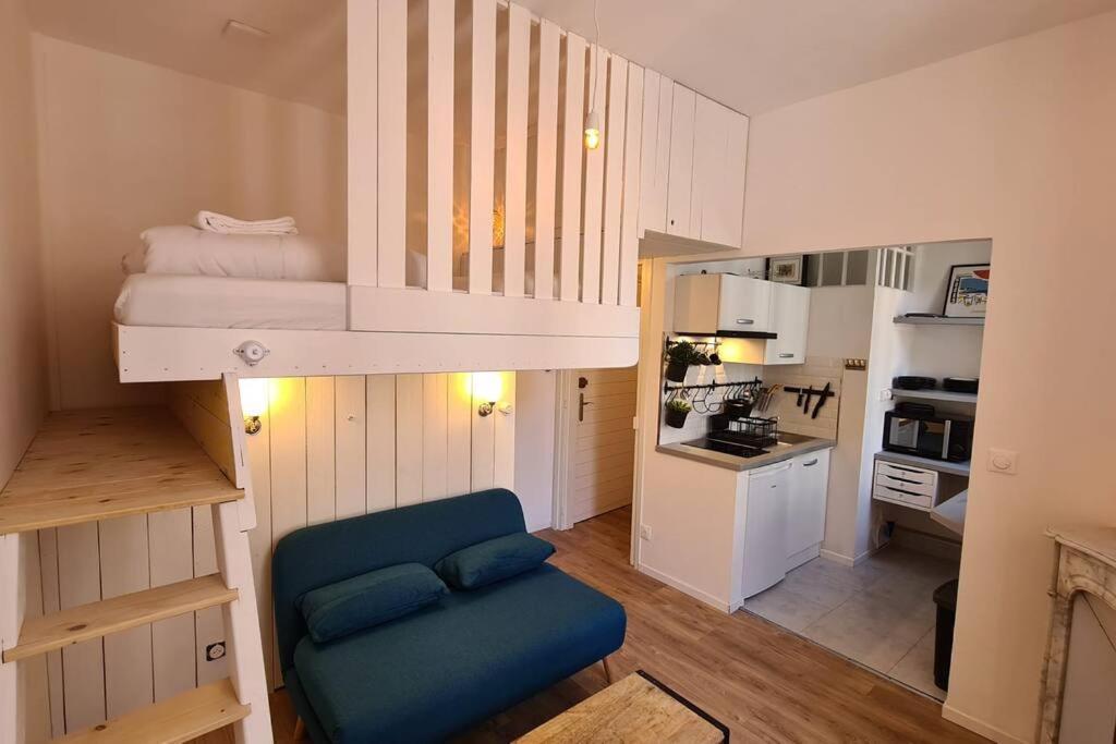 Beau Studio A 30M De La Plage / Beautiful Studio 30M From The Beach تروفيي سور مير المظهر الخارجي الصورة